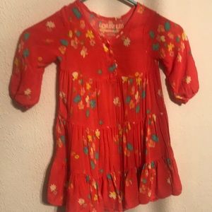 Genuine Kids From Oshkosh Toddlers Floral Dress